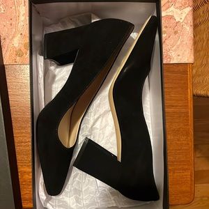 Marc Fisher suede block heels